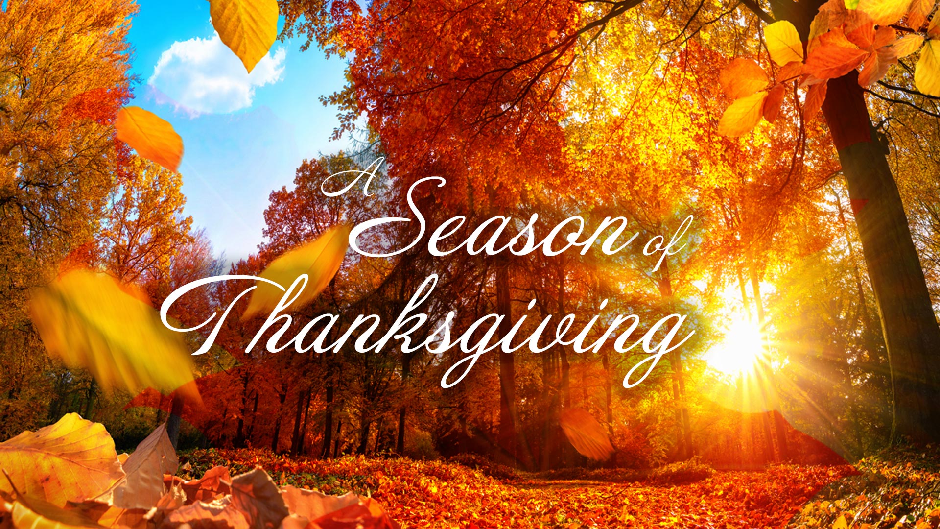 A Season of Thanksgiving // Part 7 // The Feast of Trumpets - Union ...